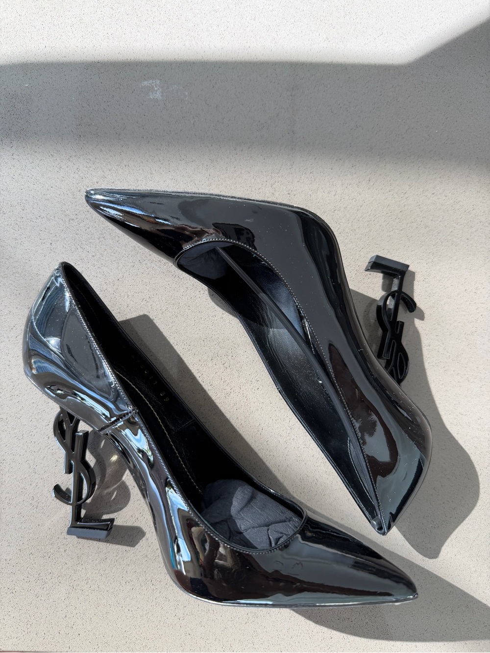 Saint Laurent Patent Leather Opyum Pumps